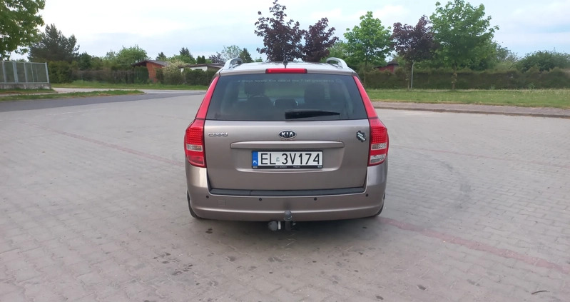 Kia Ceed cena 17500 przebieg: 262152, rok produkcji 2010 z Łódź małe 232